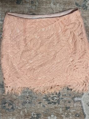 Lovers + Friends Lace Mini Skirt